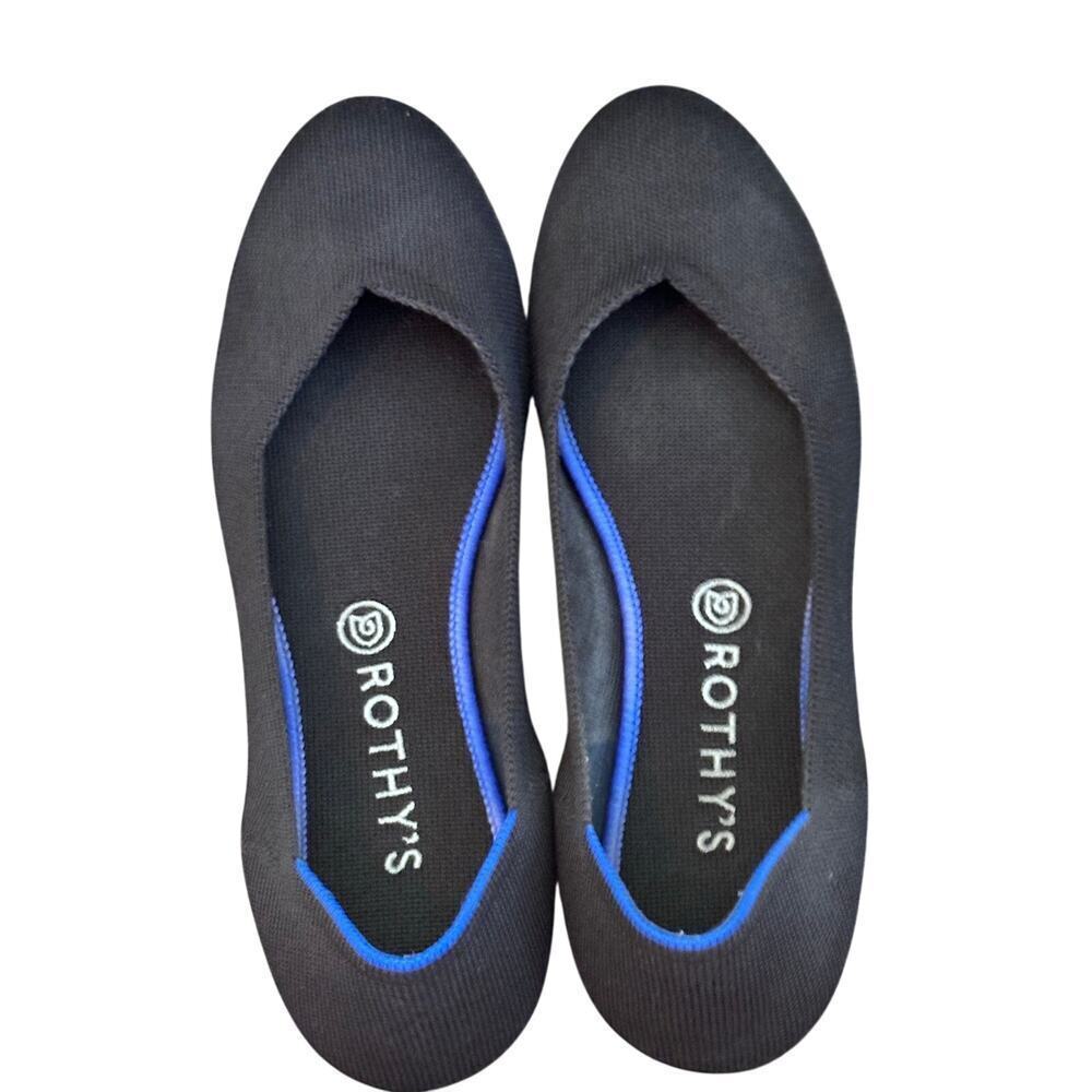 Rothy’s Women's Black Classic Rounded Toe Ballet Flats Size 11